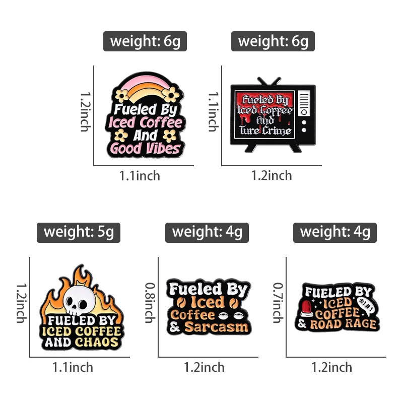 Thema Karriere 4-7 teile/satz Emaille Pins Benutzerdefinierte Programmierer Molekulare Struktur Zahnarzt Broschen Revers Abzeichen Punk Schmuck – Detail 19