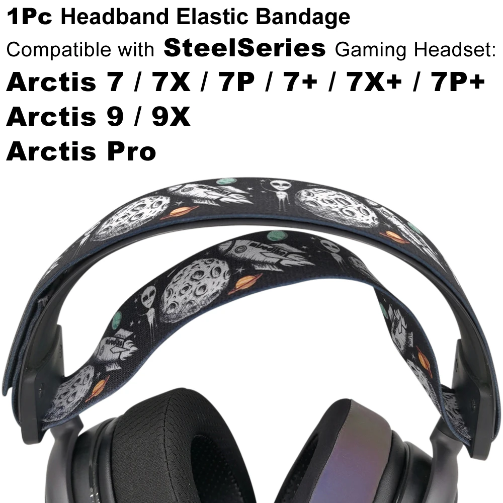 Misodiko Headband Elastic Bandage Replacement For Steelseries Arctis Pro /  7x / 7p / 7+ / 9 / 9x Gaming Headset - Earphone Accessories - AliExpress