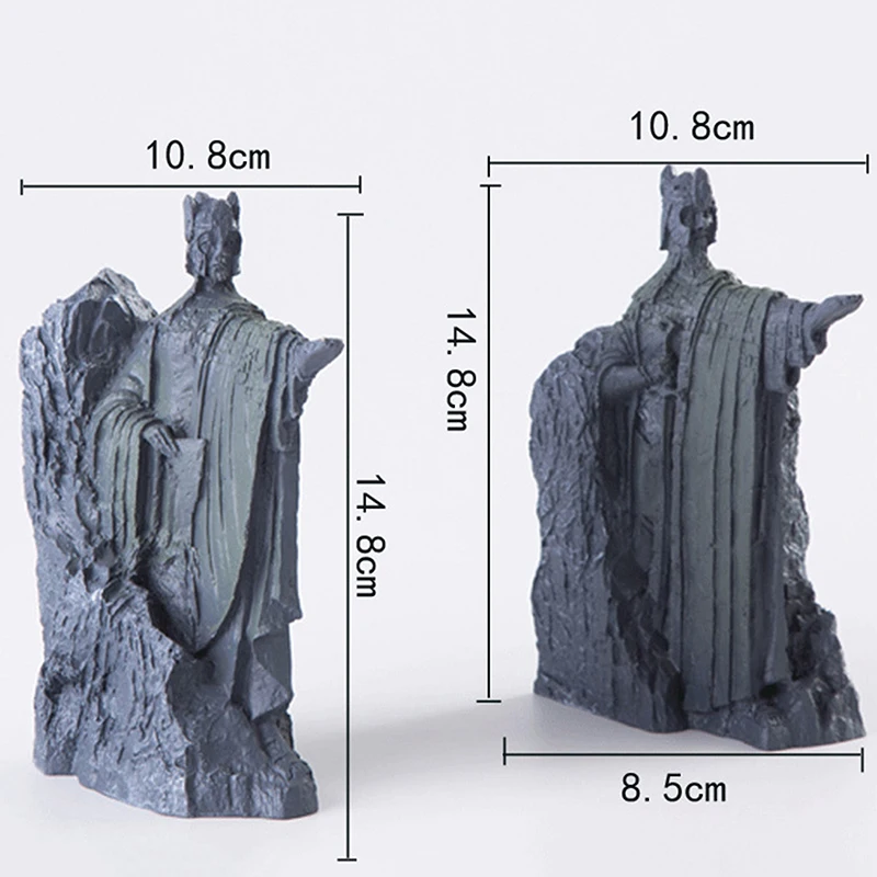 Large Decorative Bookends, Bookends Resin Collectibles, Decorative Bookends Binders And Dividers For Library Office Home