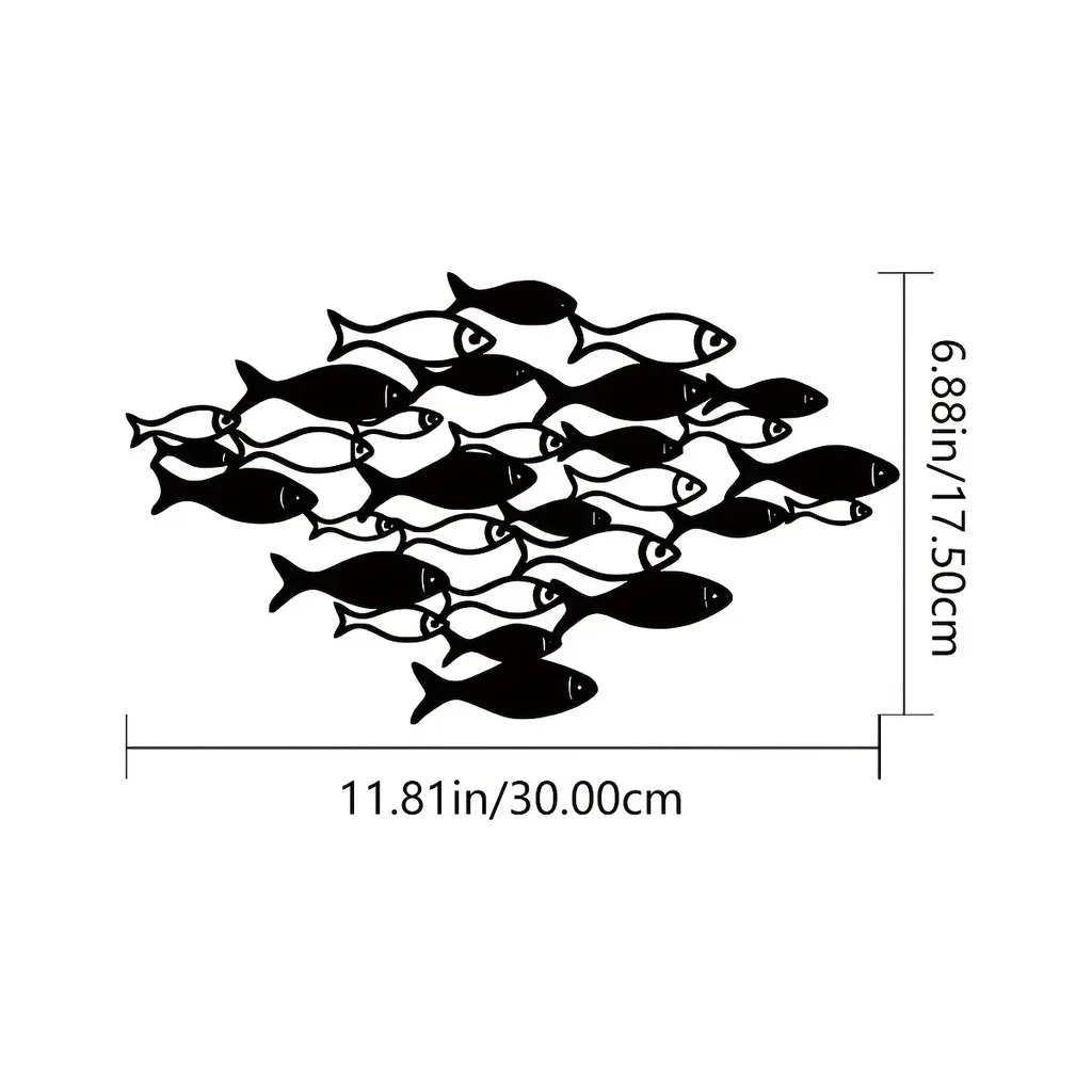 

CIFBUY Decoration Ocean Theme Home Decor Wall Hanging Art Decorations Indoor Livingroom Black Classic Room Decor Bar Decor Gift