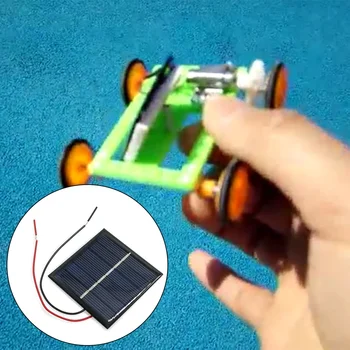 Mini Solar Panel 0.4W 60*60mm Solar Panels With Wires Electronic Components Solar Charger Accessories Energy Supplies 1