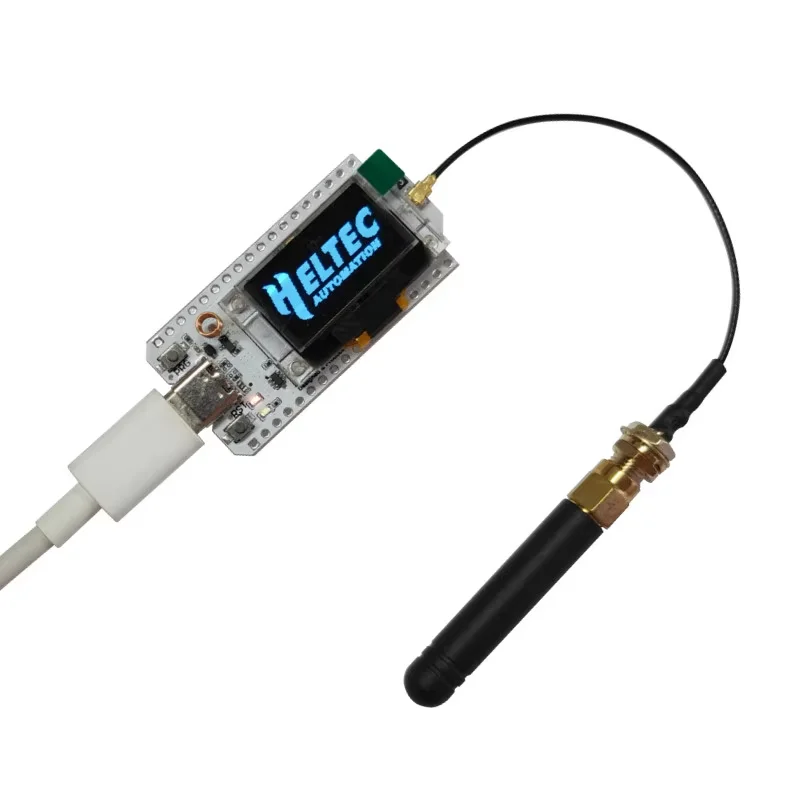 Heltec V3 개발 보드 WIFI LoRa 32 V3 (SX1262 및 ESP32-S3FN8 칩 탑재), OLED, Meshtastic Meshcore Paxcounter 지원 WiFi