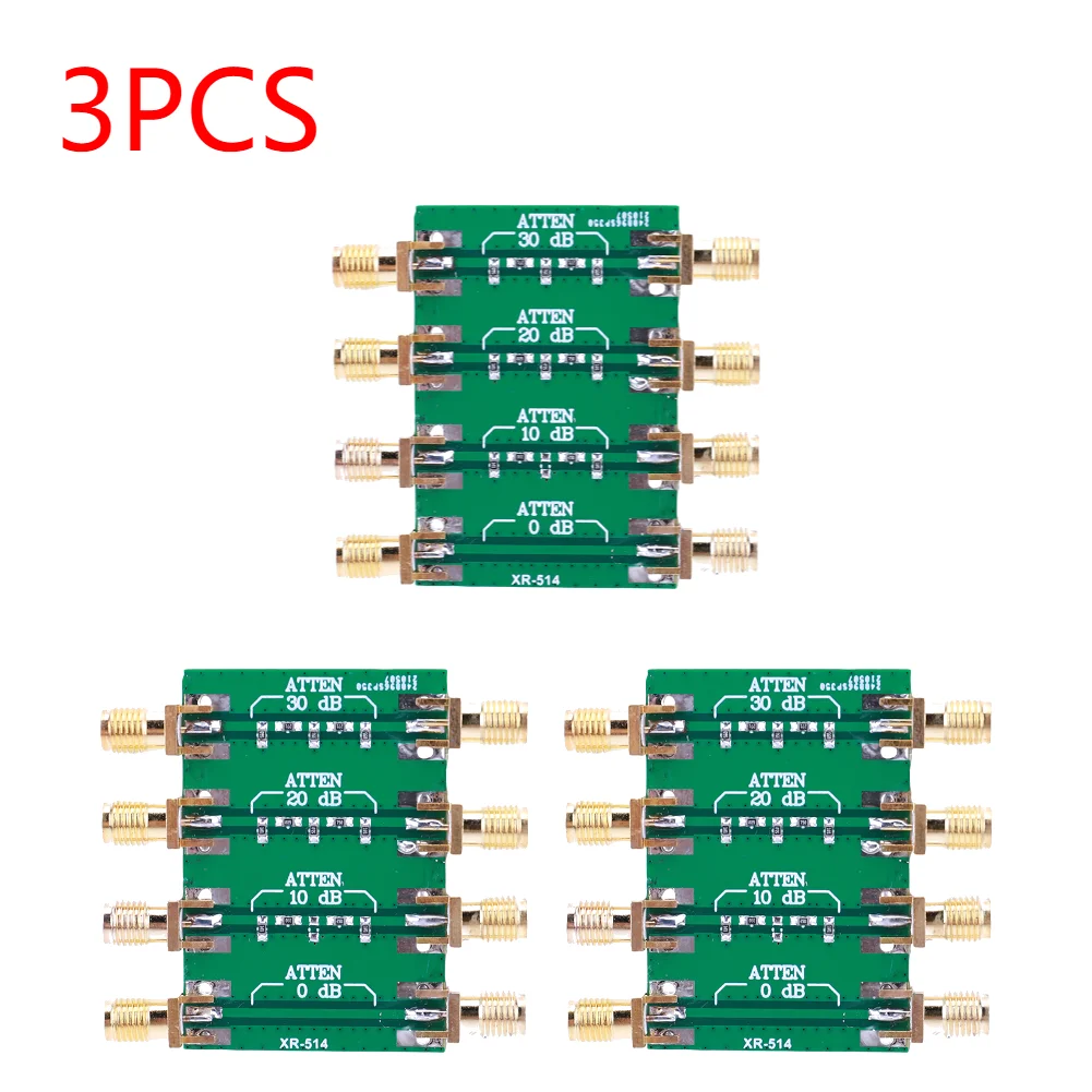 SMA Double Female Head RF Attenuator Set 200mW 50Ω, 0-30dB, DC-4.0GHz Electronic Components