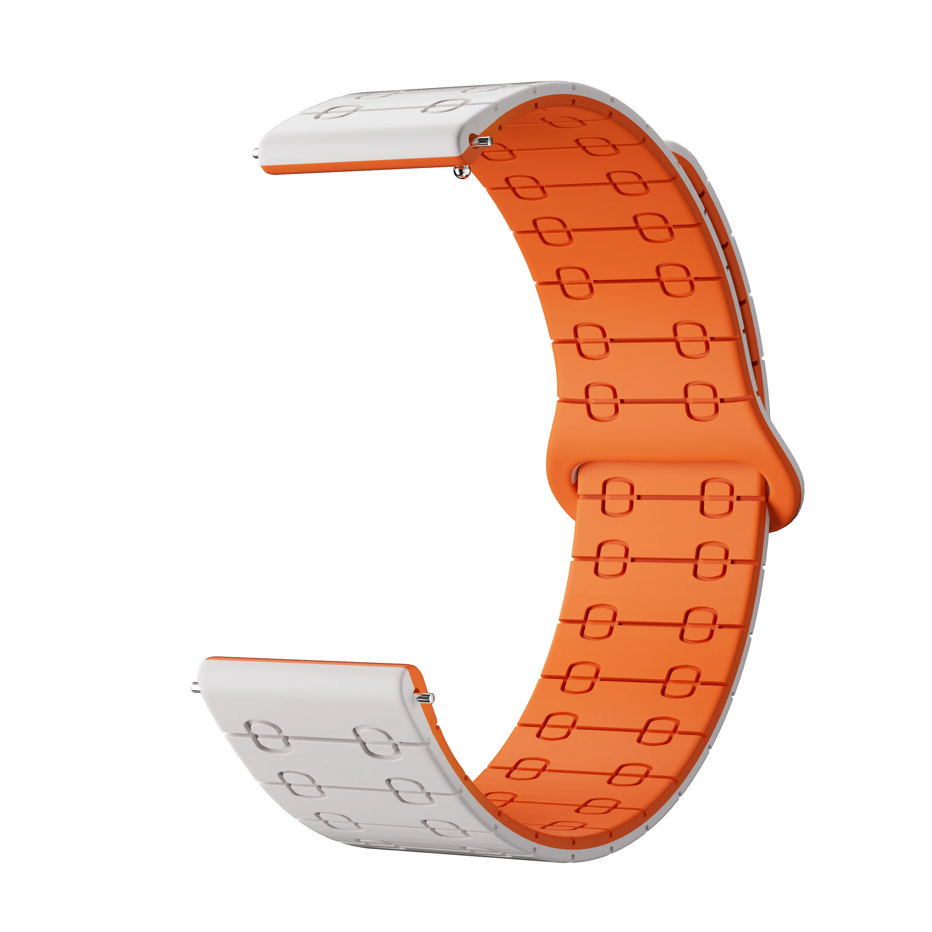 Magnetic Silicone Strap – 22mm Adjustable Wristband Bracelet