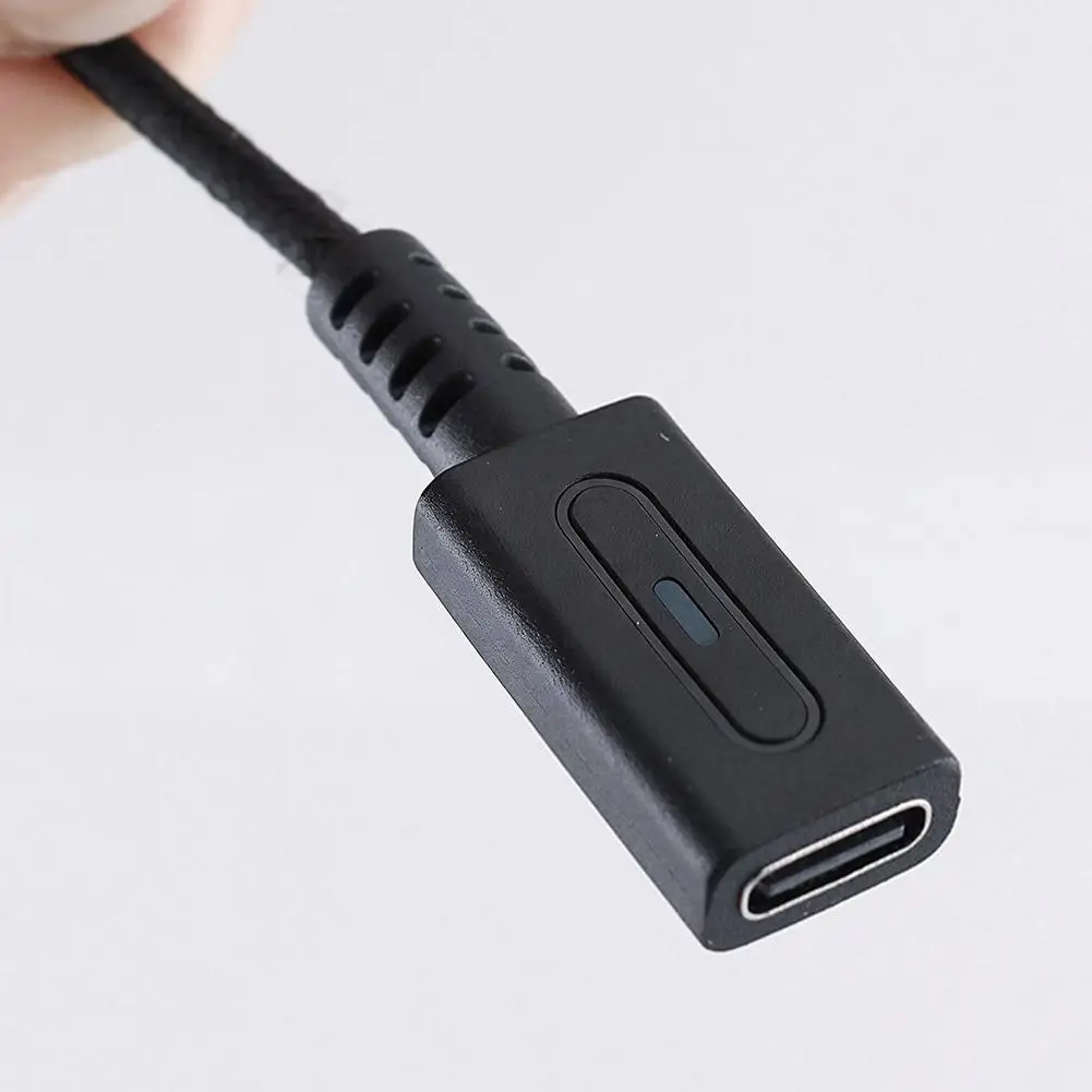 PSP GO용 USB C 어댑터 충전 케이블, 게임 콘솔용 지능형 칩이 내장된 휴대용 C타입 암 커넥터 전원 변환기