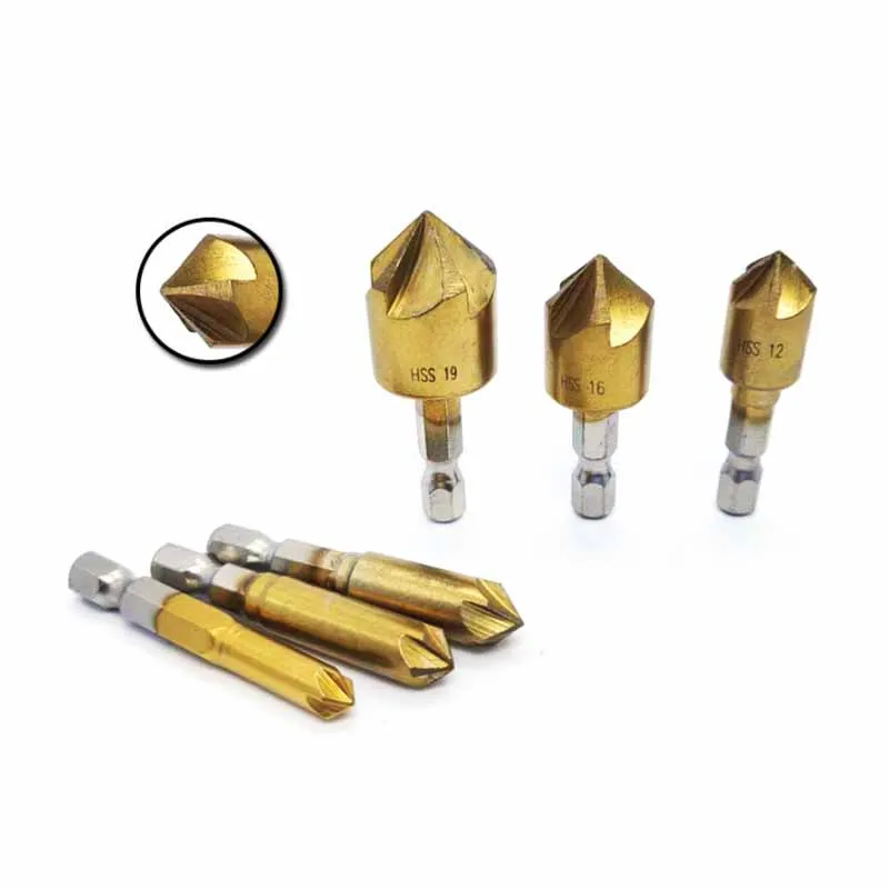 Рисунок 6 - Набор сверл для снятия фаски по дереву