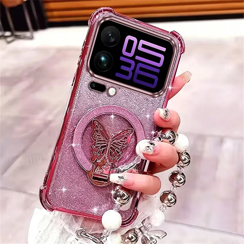 Elegant Butterfly Phone Holder Case