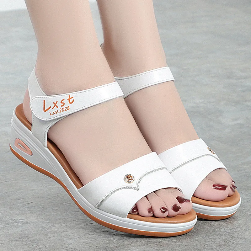

Women Sandals Wedges Shoes For Women Summer Sandals Platform Shoes Woman Thick Sole Gladiator Casual Summer Shoes Anti-slip