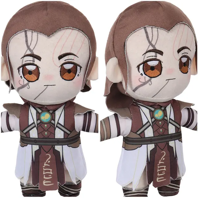 Astarion Cosplay Plush Toys Plush Baldur Cos Gate 3 Lllithid Mind Flayer  Gale Soft Stuffed Dolls Mascot Costume Halloween Xmas - AliExpress