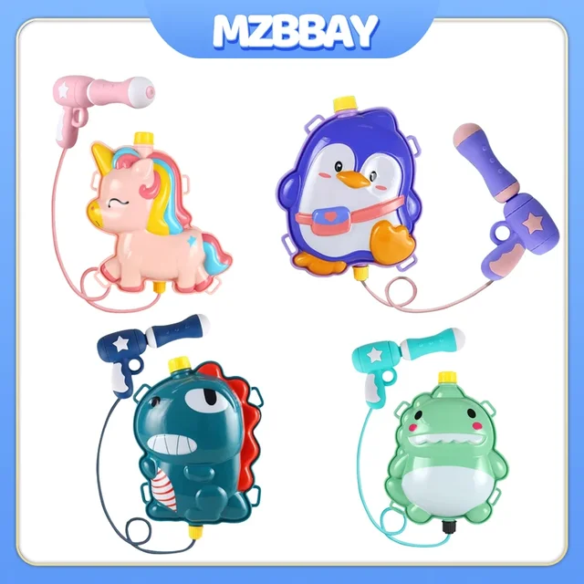 Cartoon Animal Backpack Water Gun 2