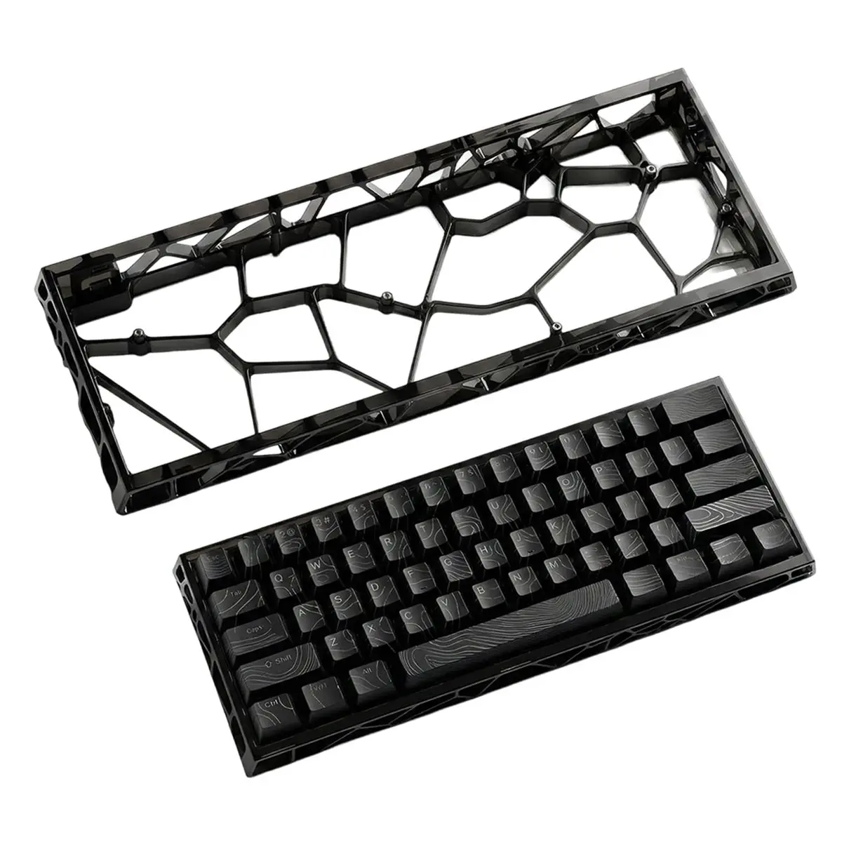 Transparent Mechanical Keyboard Case and Shell Housing