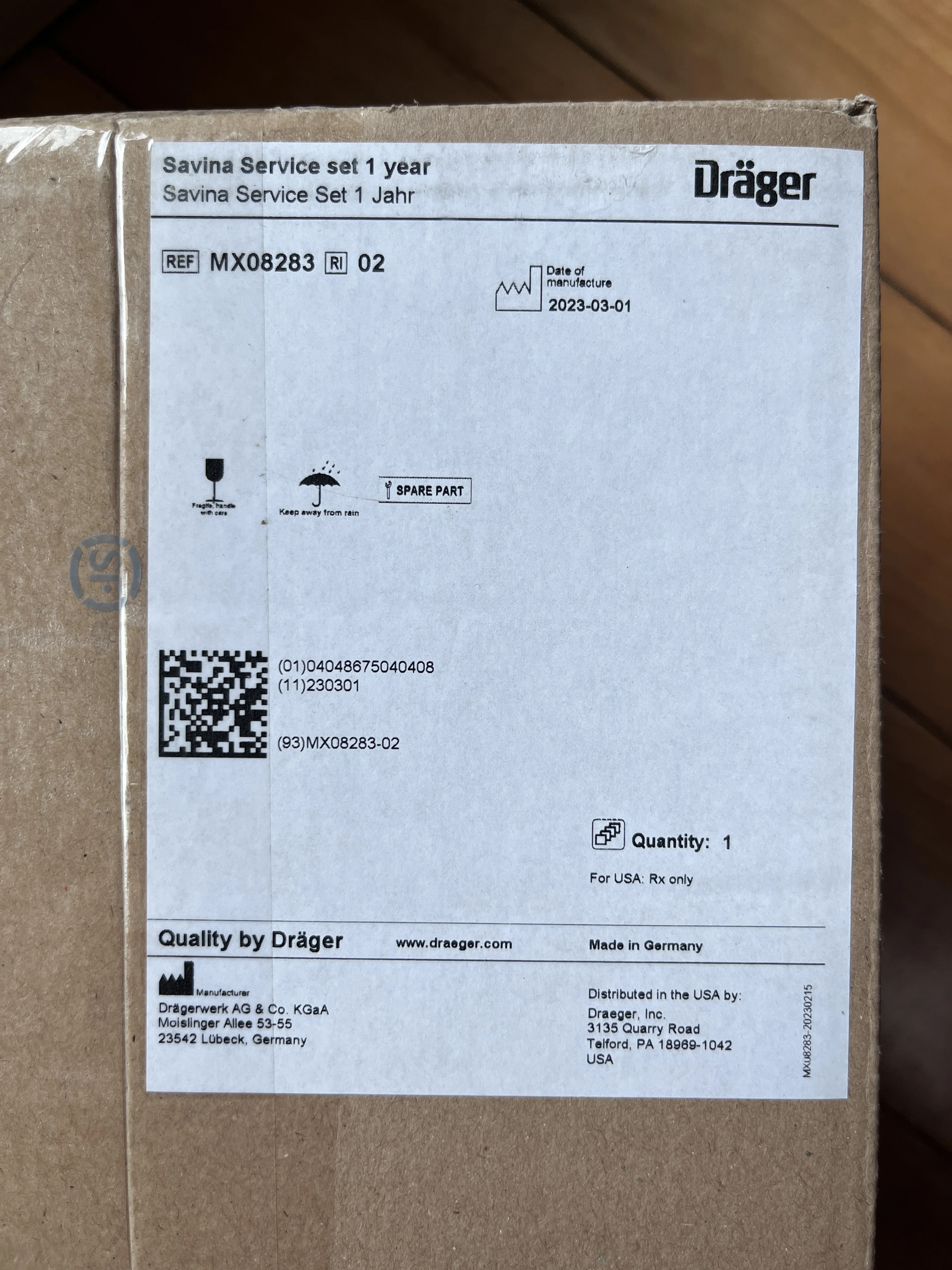 

Drager MX08283, 1-летний сервис, новый, оригинальный