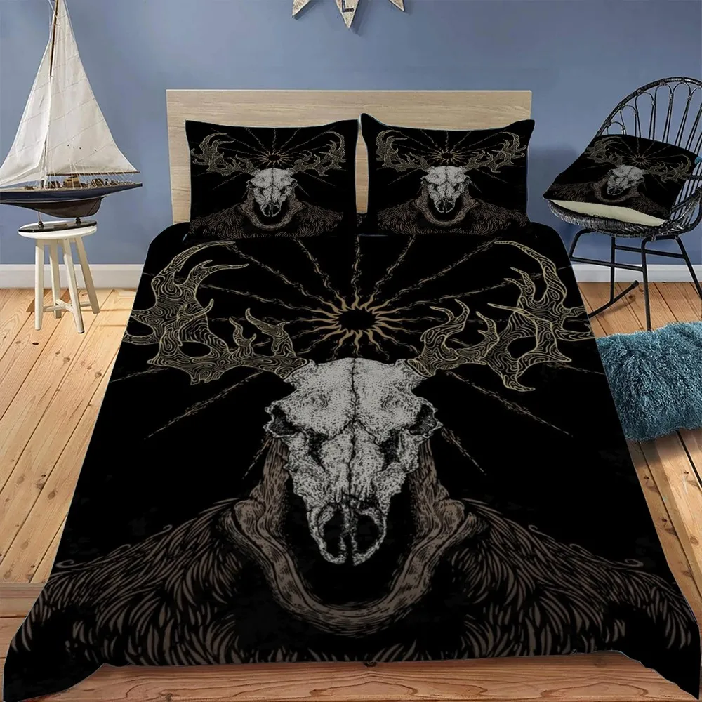 

Комплект постельного белья Leshen King Of The Forest для спальни, мягкие покрывала для двуспальной кровати, пододеяльник, качественный пододеяльник и наволочка