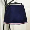 Pleated Motion Skirt Women Summer Middle Waist Slim A Line Skirt Shorts Female Korean All-match Casual Fashion Black 2