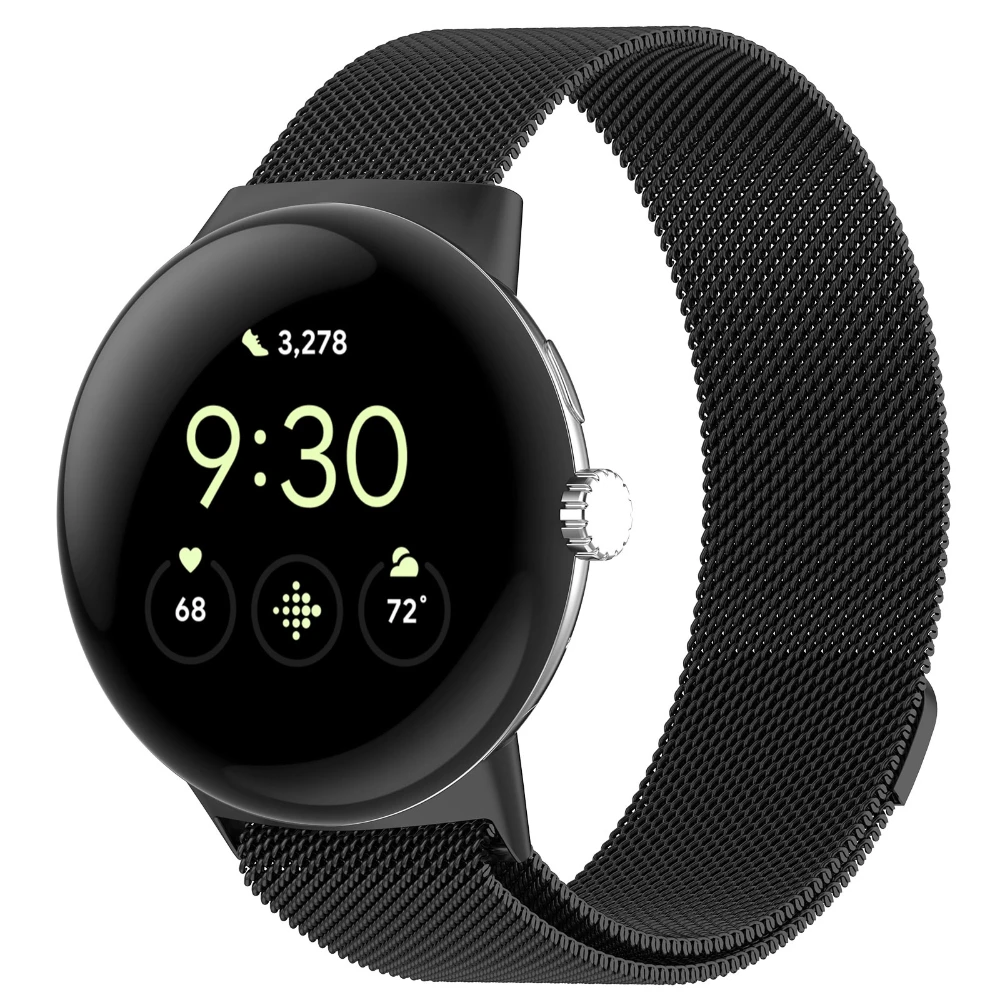 Enhanced Product Title:  
Stainless Steel Milanese Loop Bracelet - Metal Magnetic Strap