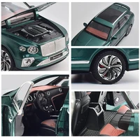 ⁦مجسم سيارة بنتلي بينتايجا SUV مع إضاءة وصوت بطول 21 سم | Bentley Bentayga Luxury SUV with Light and Sound 21cm⁩ - الصورة ⁦6⁩