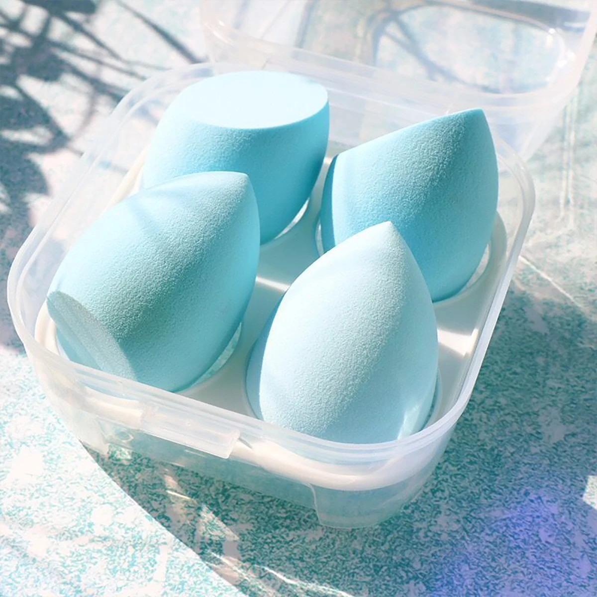 4pcs Sky blue