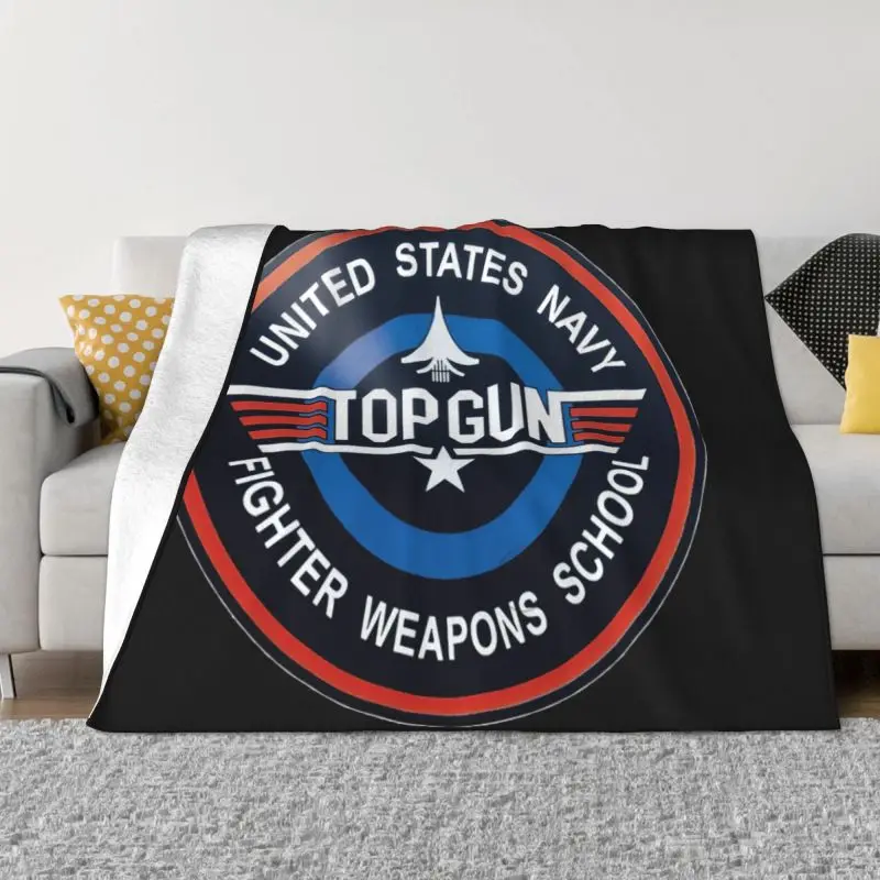 FighterJetsAirForceTopGunNavyUltraSoftFleeceThrowBlanket