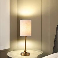 Cordless Table Lamp 3 Way Dimmable Desk Lamp with Fabric Shade Bedside Lamp Rechargeable Desk Reading Lamp for Bedroom 2