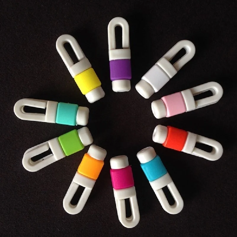 5/10Pc Data Cable Protection Cover Headphone Cable Storage Winding Device Universal Anti Drop Protection Cover For Charger Cable