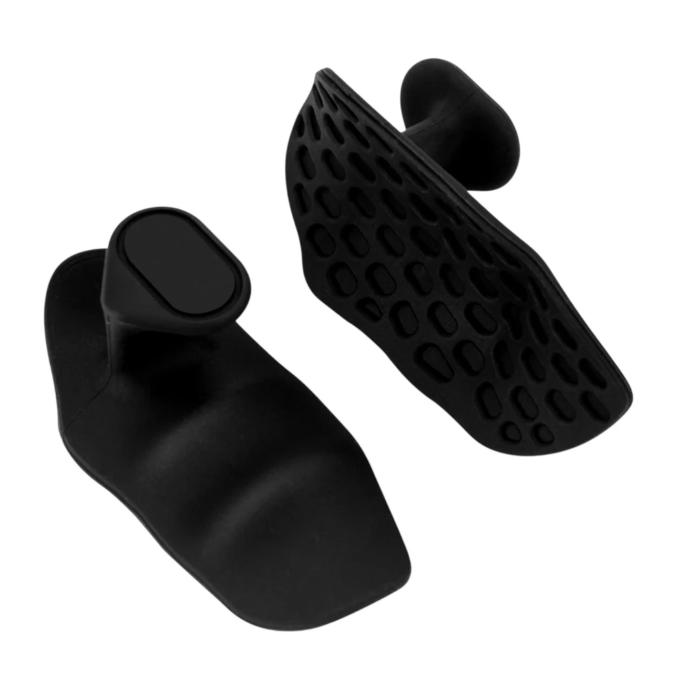 Paire De Poignées En Silicone Pour Musculation - Protection Des Mains Pour Tractions, Haltérophilie, Fitness - 2