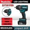 Makita Electric Wrench DTW700 Brushless Multi functional Rechargeable 18V Lithium Battery Auto Repair High Torque Impact Wrench 1