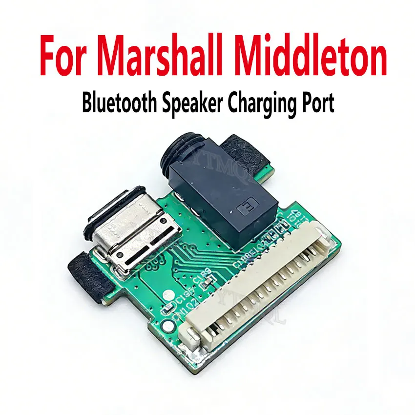 1PCS NEW Replacement PCB TYPE C Charging Port Audio Connector Assembly for Marshall Middleton Bluetooth Speaker Repair Parts