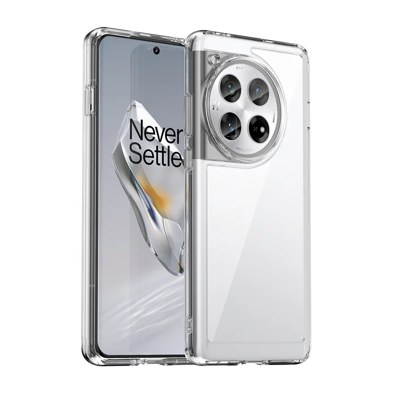 Clear Shockproof TPU Protective Phone Case with Frame