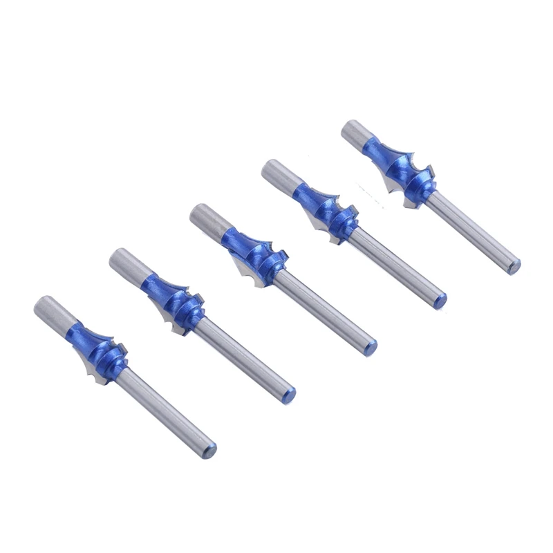 

High-Quality Router Bit Set Router Bit Set 6Mm For Woodworking Milling Cutter No Bearing 6Mm