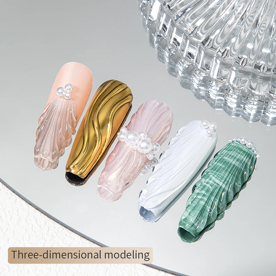 R​S NAIL 5g Hard Top Coat UV LED Gel Nail Polish No Wipe Top Gel Transparent Reinforce Gel Rhinestone Glue Nail Art DIY Salons 3