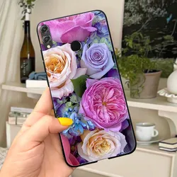 Silicone Soft Back Phone Case - Durable TPU Protective Cover for Honor 8X Max (49)