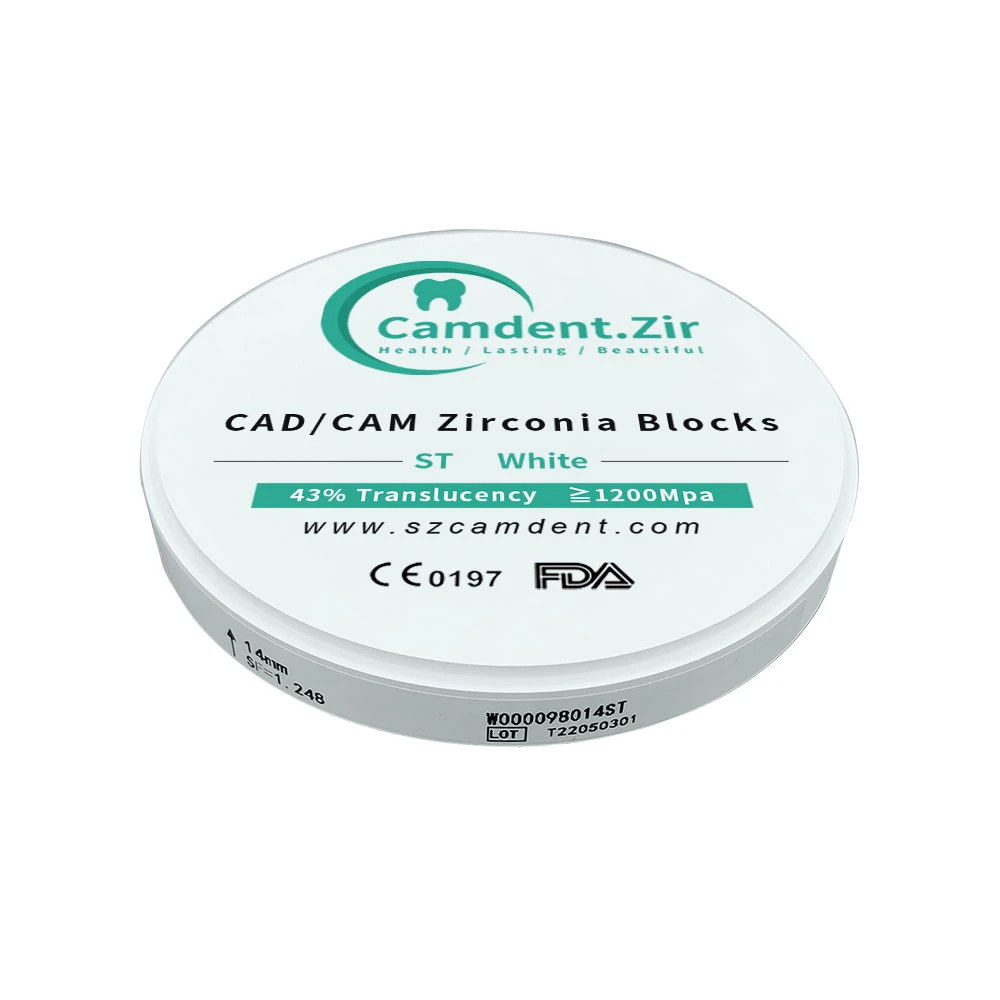 ST White 98mm open system dental zirconium blocks for lab| | - AliExpress