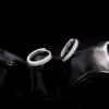 MODIAN D Color Sparkling Moissanite Earrings 925 Sterling Silver Classic Shining Circle Hoop Earrings For Women Fine Jewelry 6