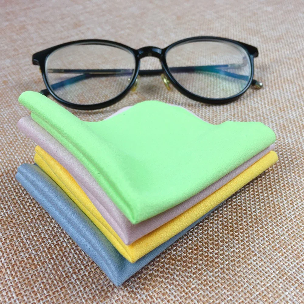 Cleaning Cloth 5Pcs Microfiber Duster Scouring Pad Soft Wash Towel Napkin for Phone Screen Lens Glasses microfiber dish cloths microfiber towel microfiber wash towel microfiber dish cloth dish cleaning cloth dish cloth towel cleaning cloth glasses cleaning cloth scrub pads