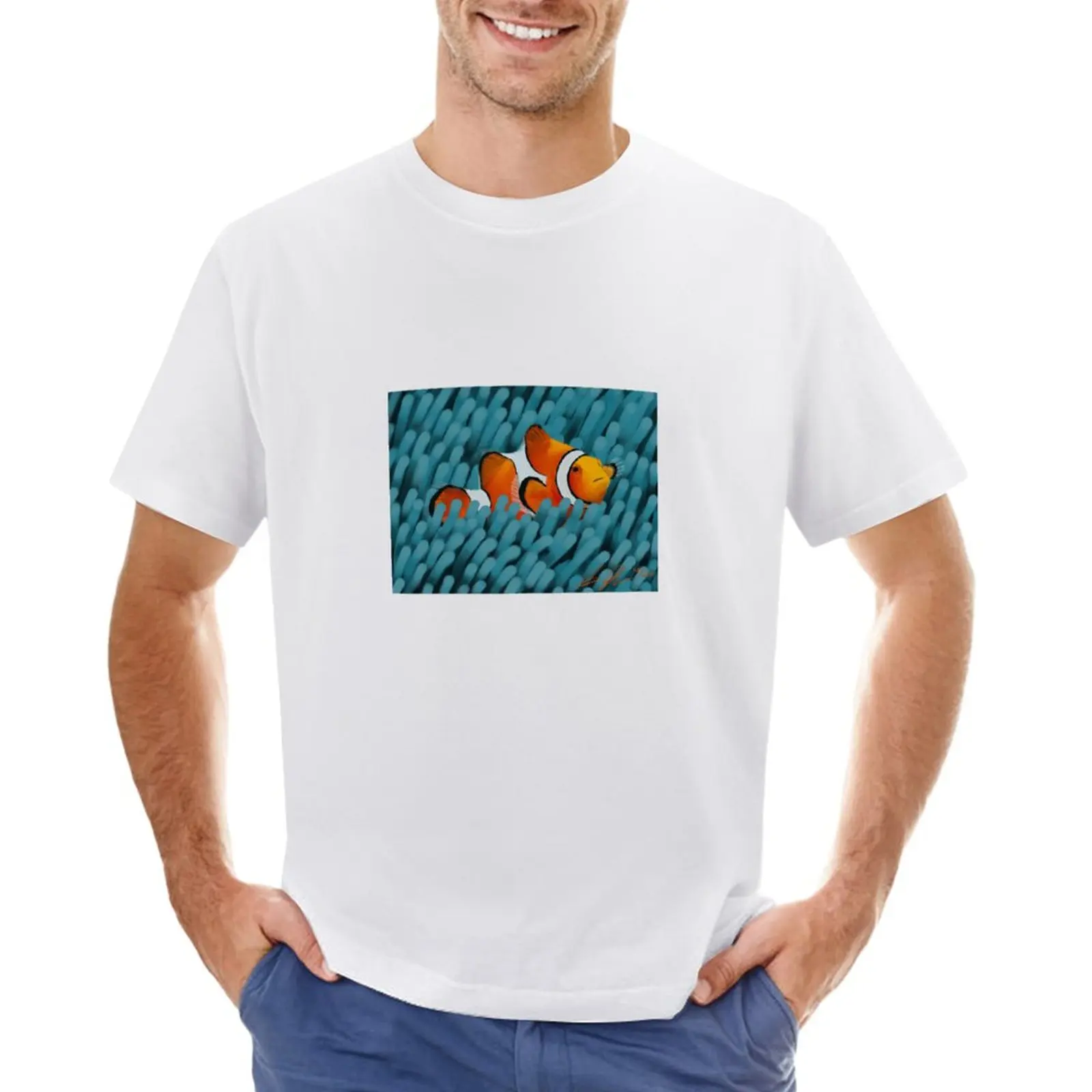 

Clownfish at Home T-Shirt sublime tees plain t shirts men
