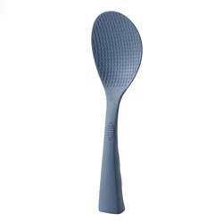 Premium Non - Stick Silicone Rice Spoon - Heat - Resistant Kitchen Essential (Blue)