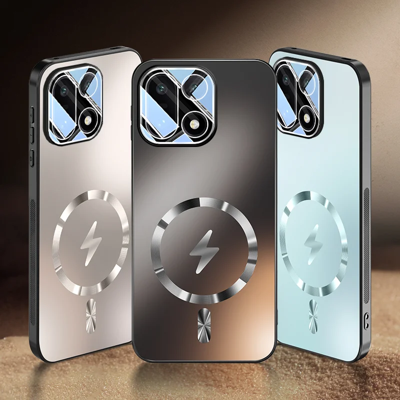 Sure, here's an enhanced product title:

Hard AG Matte Magnetic Wireless Charging Protective Case