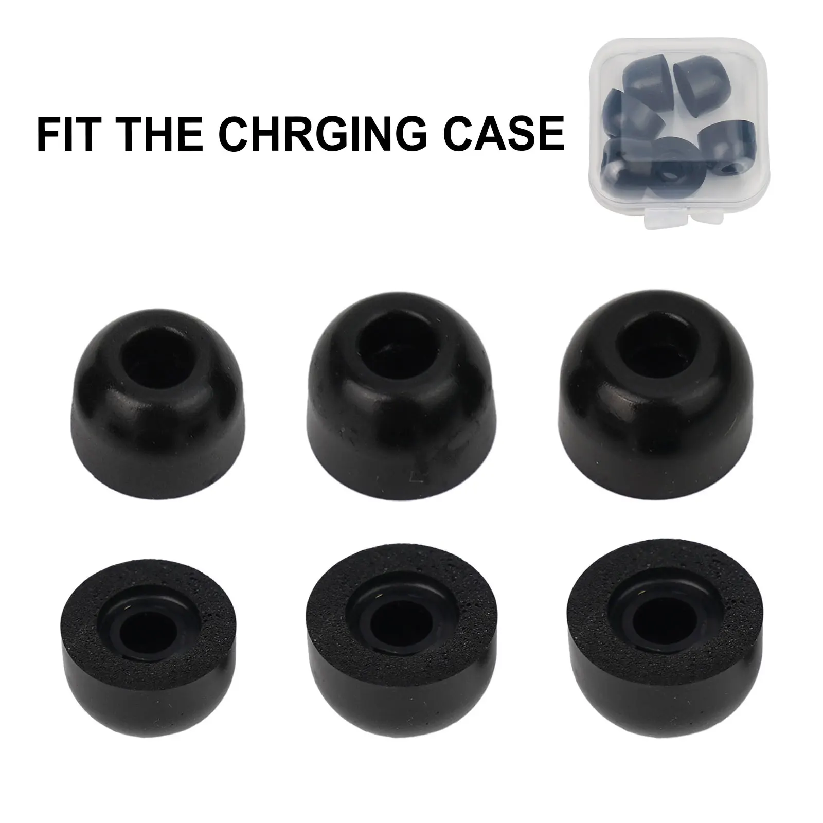 

1 Set Ear Pads Premium Memory-Foam Earphone Tips For Sony WF-1000XM4 Earbuds Soft Comfortable Eartips Accessories
