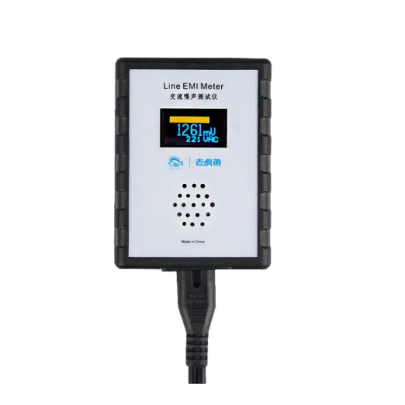 

2021 NEW OLED Display Mains Noise Tester EMI Measuring Instrument Broadband AC Power Supply Ripple Analyzer line EMI meter