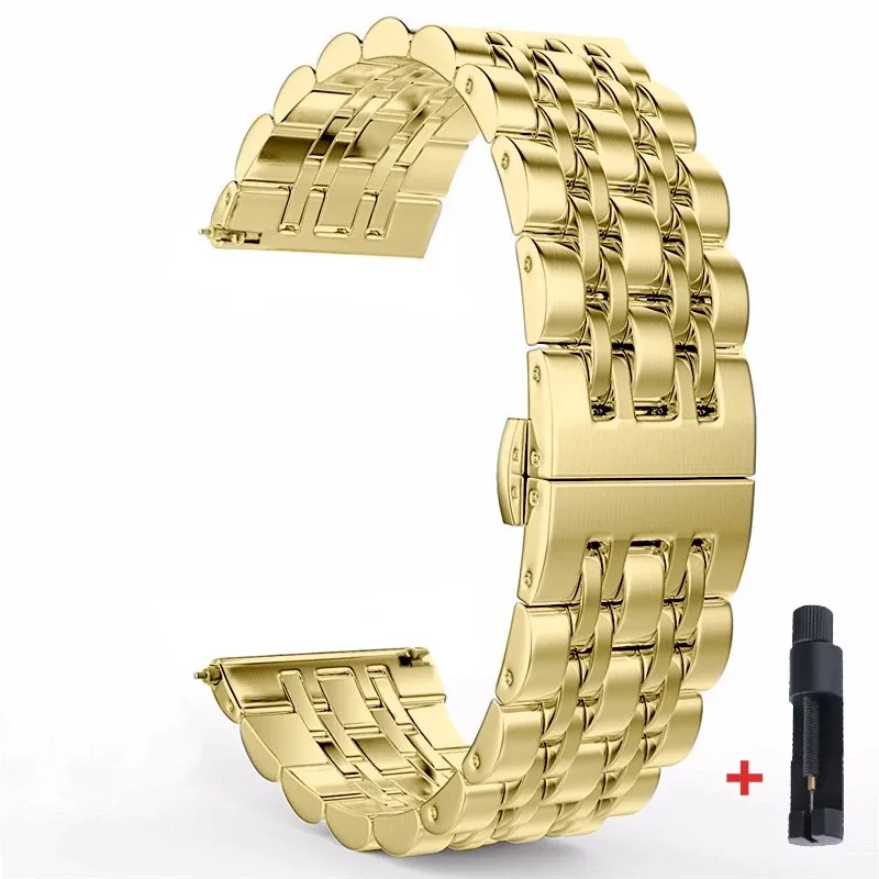 Quick Release Universal Milanese Stainless Steel Watchband Strap Bracelet