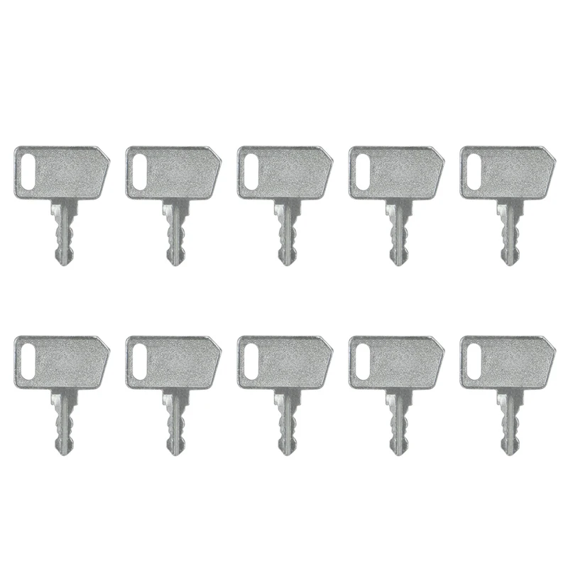 10 PCS Ignition Key 14644 M516 15271326 Compatible with Terex Generation 7 Articulated Dump Truck ADT Compatible with Tennant