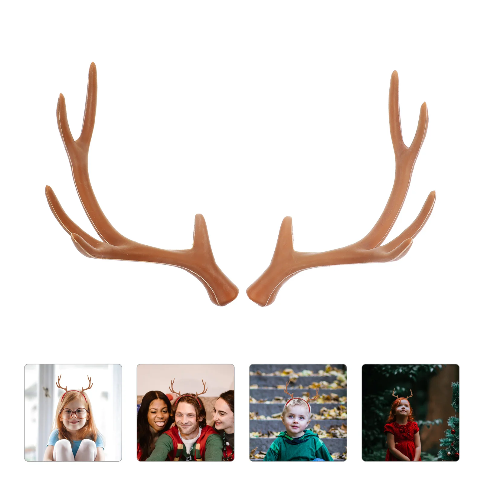 

Antler Headband Deer Antlers Headband Plastic Deer Antlers Diy Imitation Deer Horn Cosplay Reindeer Antlers Deer Antler Headband