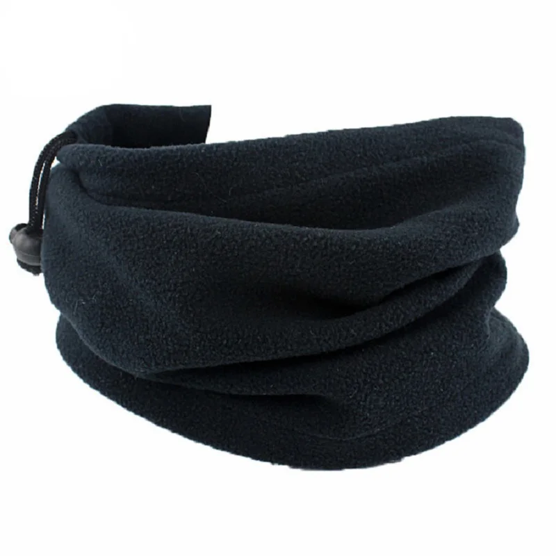 Cozy Polar Fleece Adjustable Neck Warmer for Winter Sports and Outdoor Activities