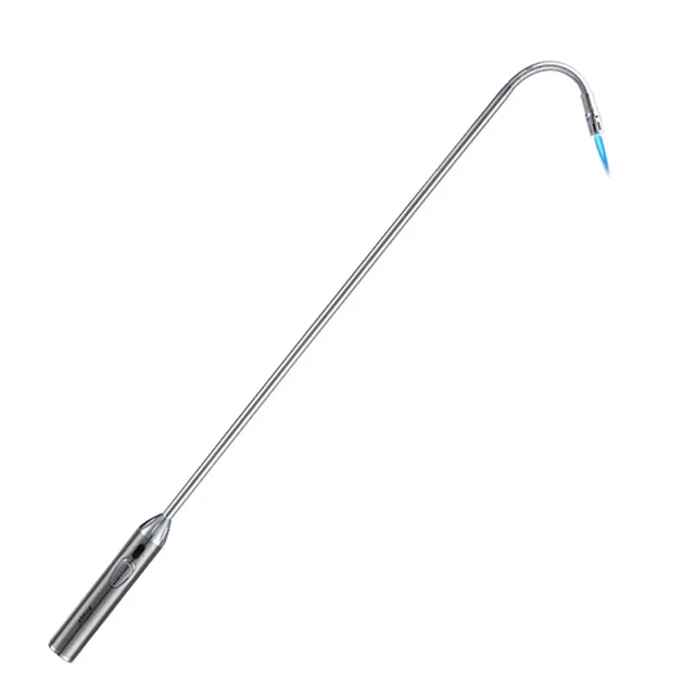 ولاعة لهب نفاثة فائقة الطول للمطبخ ، ولاعة شموع مقاومة للرياح قابلة للنفخ ، موقد غاز ، مدفأة شواء ، مسدس إشعال للطبخ الخارجي