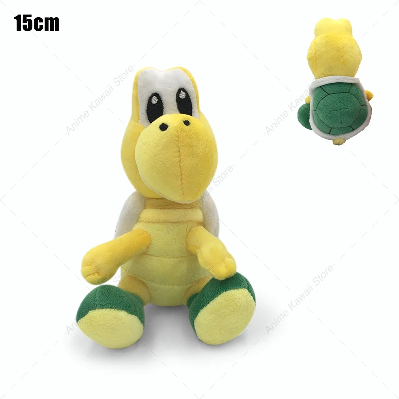 thumbnail image 1 of 35 Styles Super Bros Plush Princess Peach Goomba Toad Koopa Fire Flower Spiny Boo Waluigi Kamek Plushies Stuffed Toys for Kids, 1 of 5