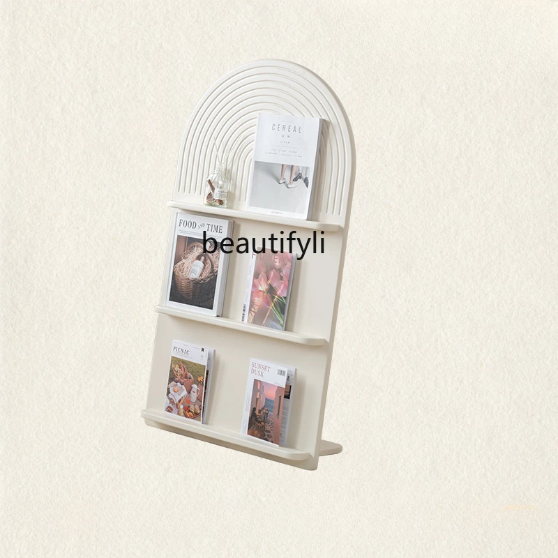 

Magazine Rack Display Stand Newspaper Storage Book Shelf Floor-Standing Newspaper and Magazine Shelf