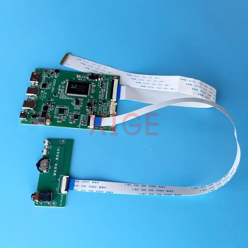 

For LTN156HL07 LTN156HL08/09 Driver Controller Board Laptop Screen HDMI-Mini Kit DIY 30 Pin EDP Micro USB TYPE-C 15.6" 1920*1080