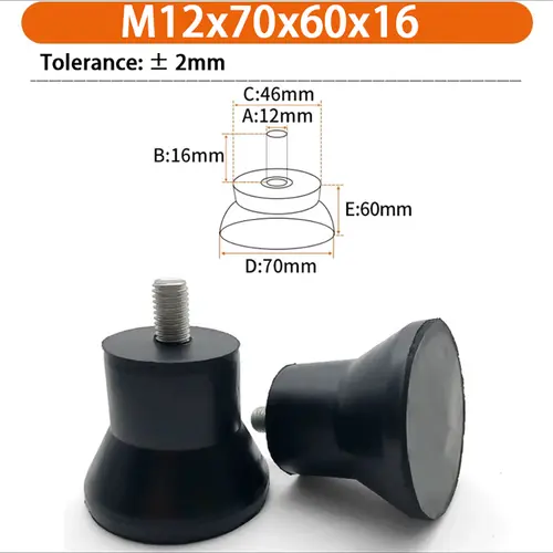 M6 M8 M10 Rubber Adjustable Feet Pad Feet Pad With Screw Table Chair Balck Leveling Foot Pad Furniture Leg Anti-shock Protection - Image 77