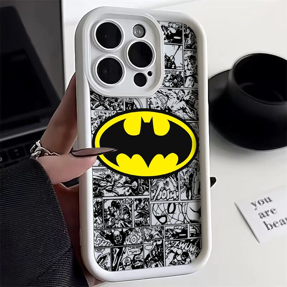 Batman Logo Soft Silicone TPU Phone Case - Sleek and Durable Protection