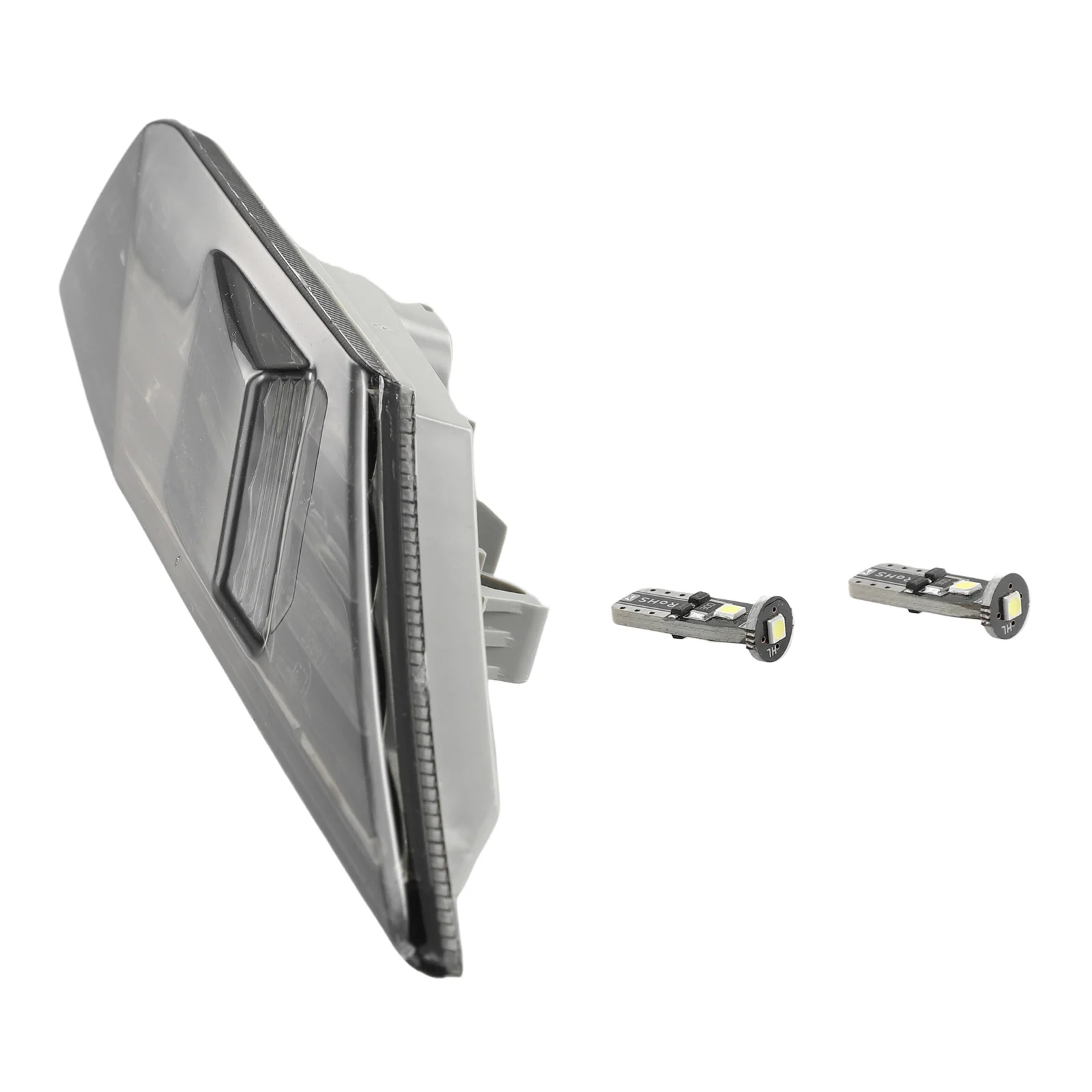 

Turn Signal Light Side Marker Lamp Black Shell LED Bulb 20.5*4.5*3.3cm Black IP68 Modified Replaces Width Light